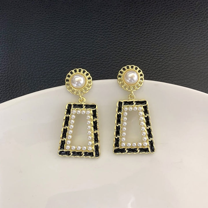 Pearl French Retro Clip on Earrings