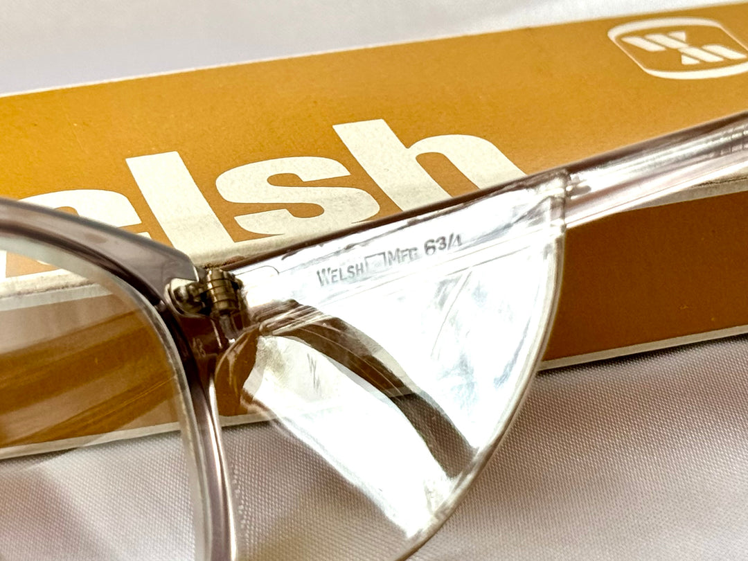 1968's VINTAGE WELSH SAFETY
GLASSES MADE IN U.S.A