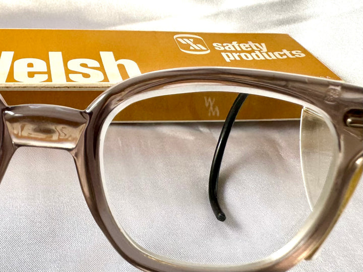 1968's VINTAGE WELSH SAFETY
GLASSES MADE IN U.S.A