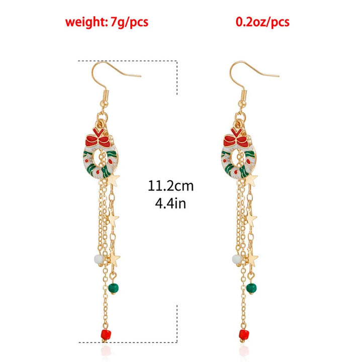 Holidays Clip on Earrings