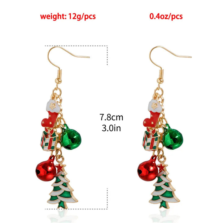 Holidays Clip on Earrings