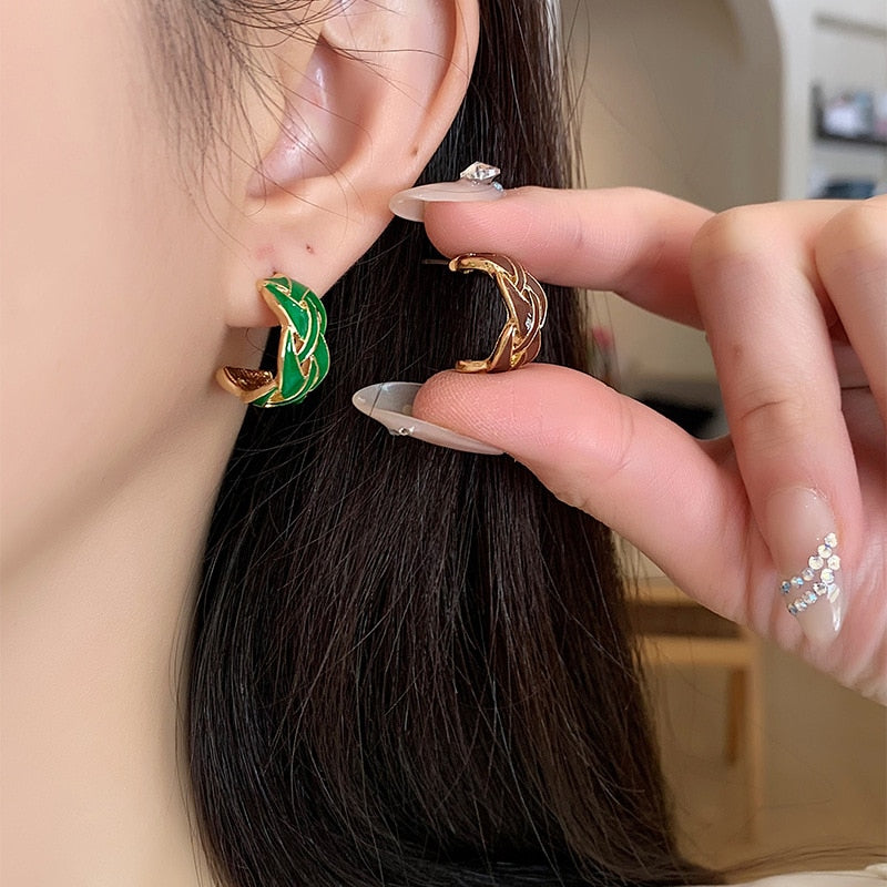 Midi Hoop Clip on Earrings