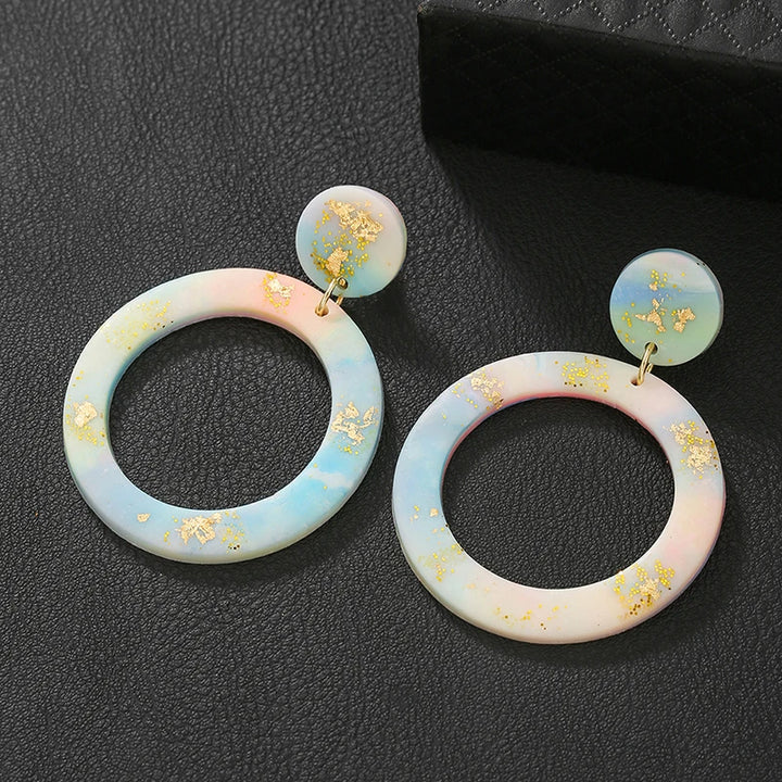 Handmade Clay Clip on Earrings