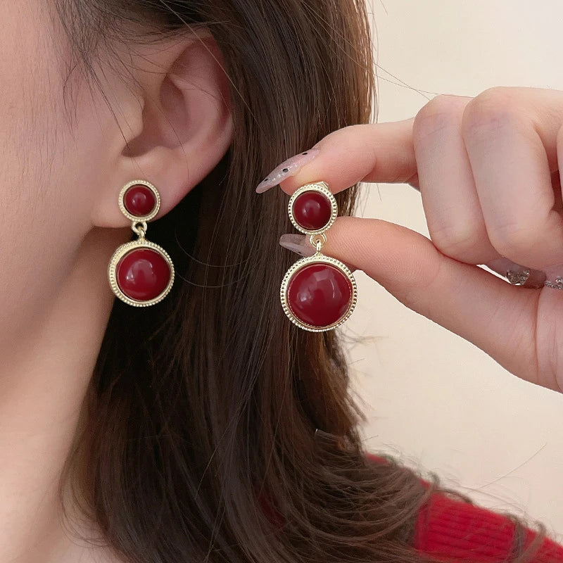 Pearl Hepburn Clip on Earrings