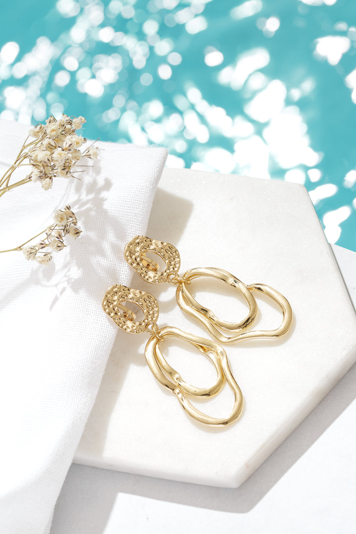 Retro Clip on Earrings