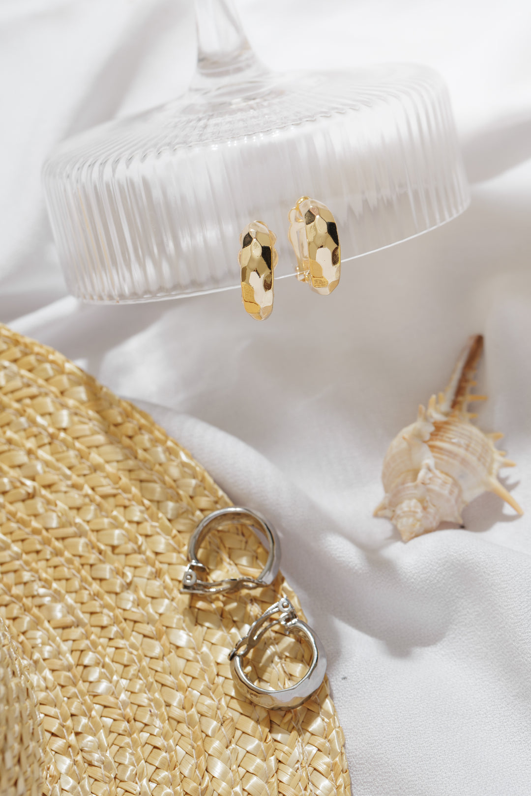 Small Hoop Clip on Earring