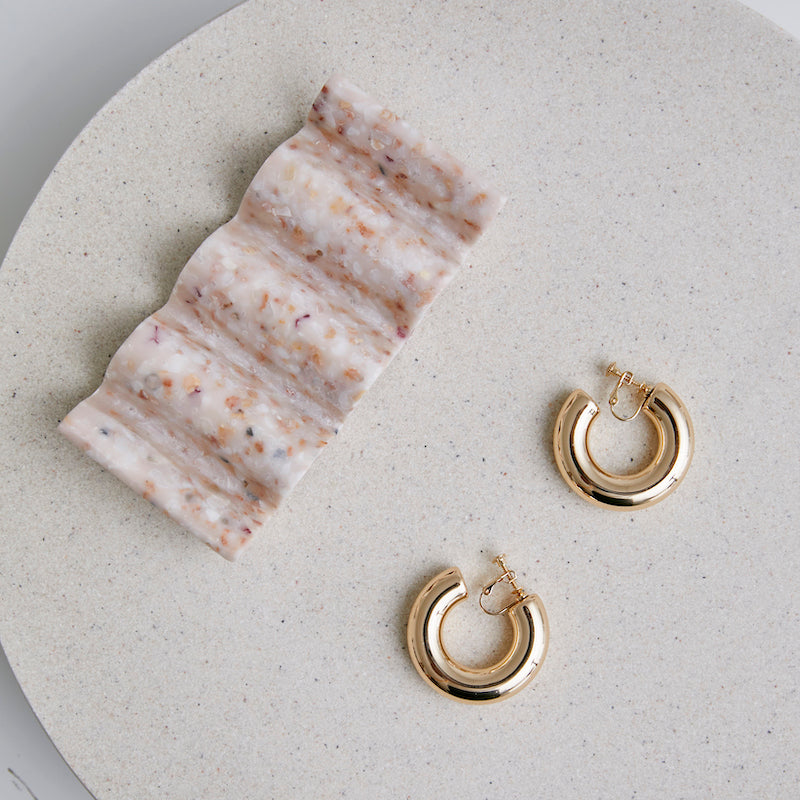 Vintage Hoop Clip on Earring
