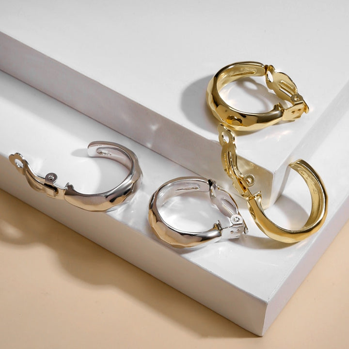 Small Hoop Clip on Earring