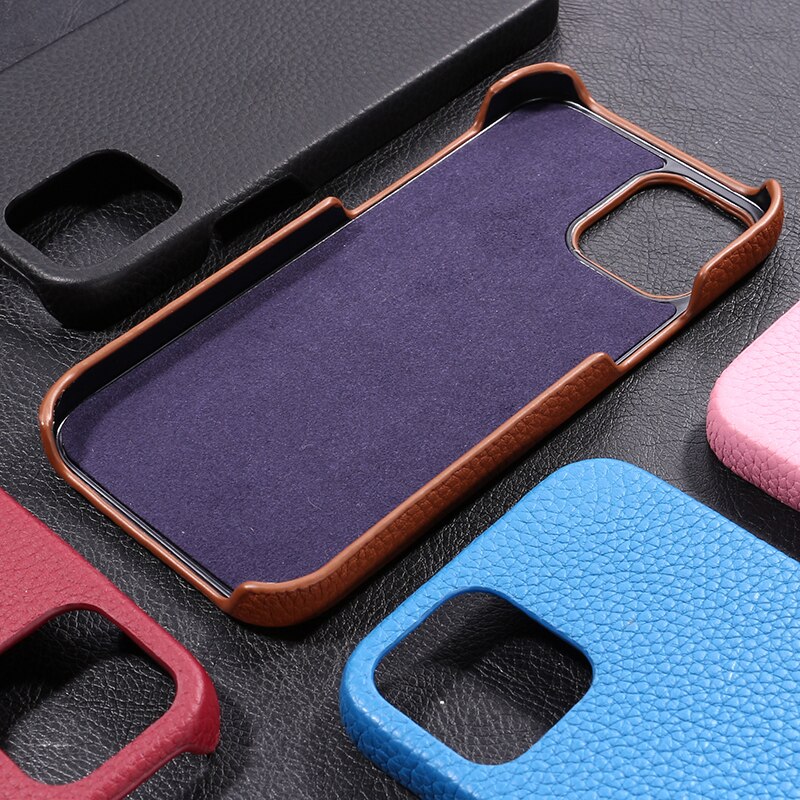 Genuine Leather iPhone Case for iPhone 14