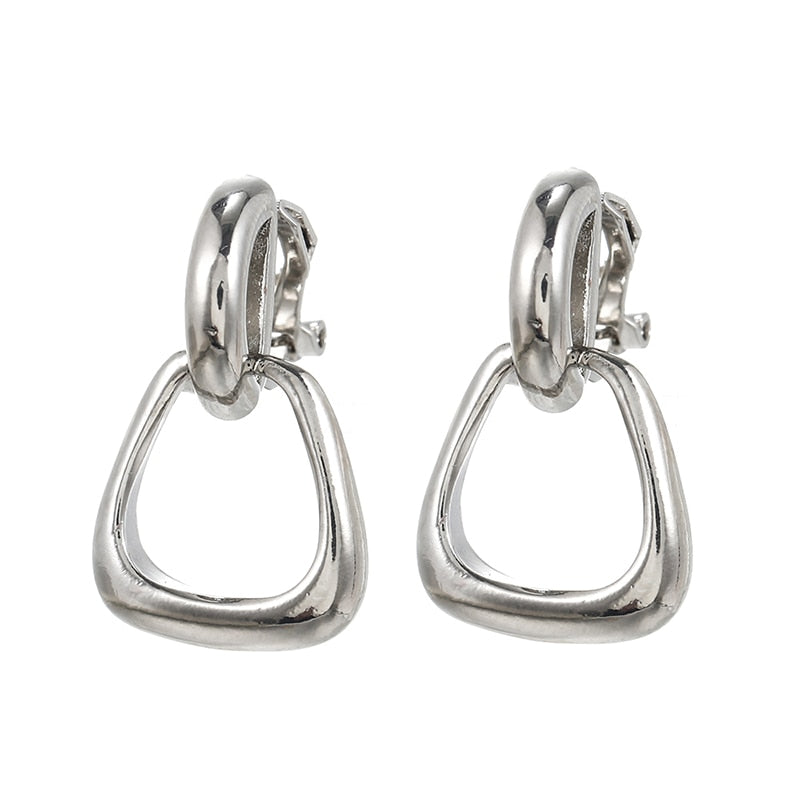 Vintage Statement Clip on Earrings