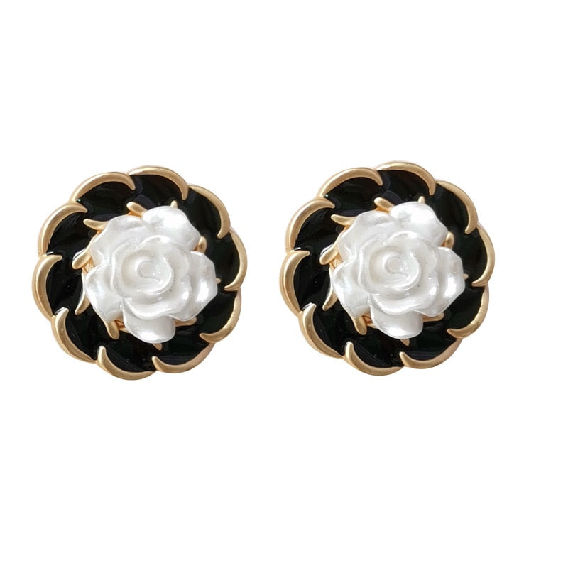 Classic Hepburn Style Clip on Earrings