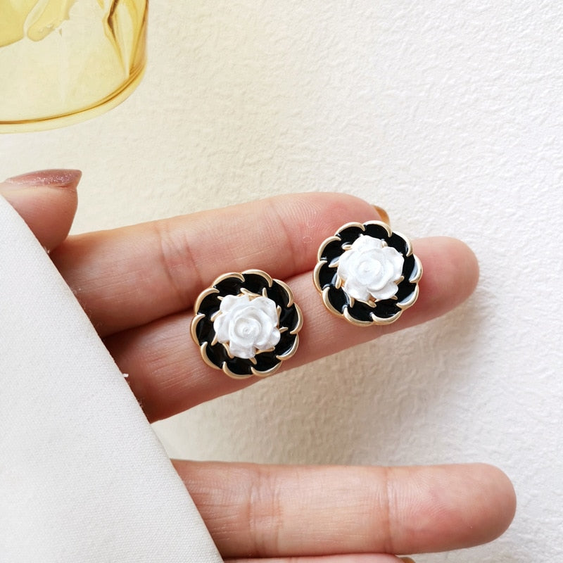 Classic Hepburn Style Clip on Earrings