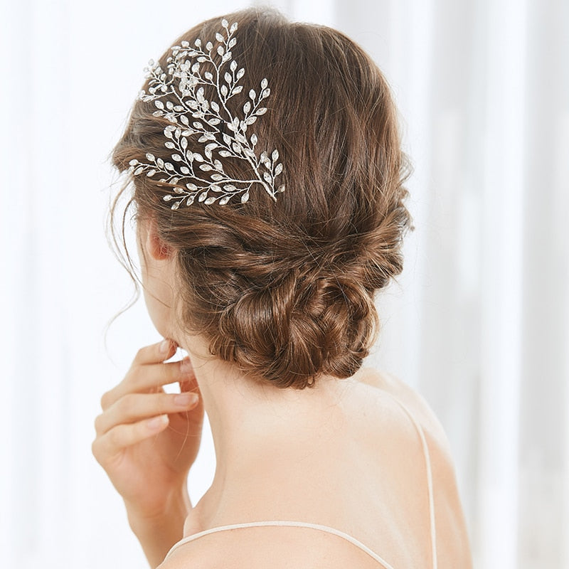 Handmade Bridal Rhinestone Headband