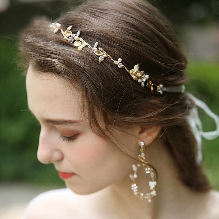 Handmade Bridal Crystal Headband