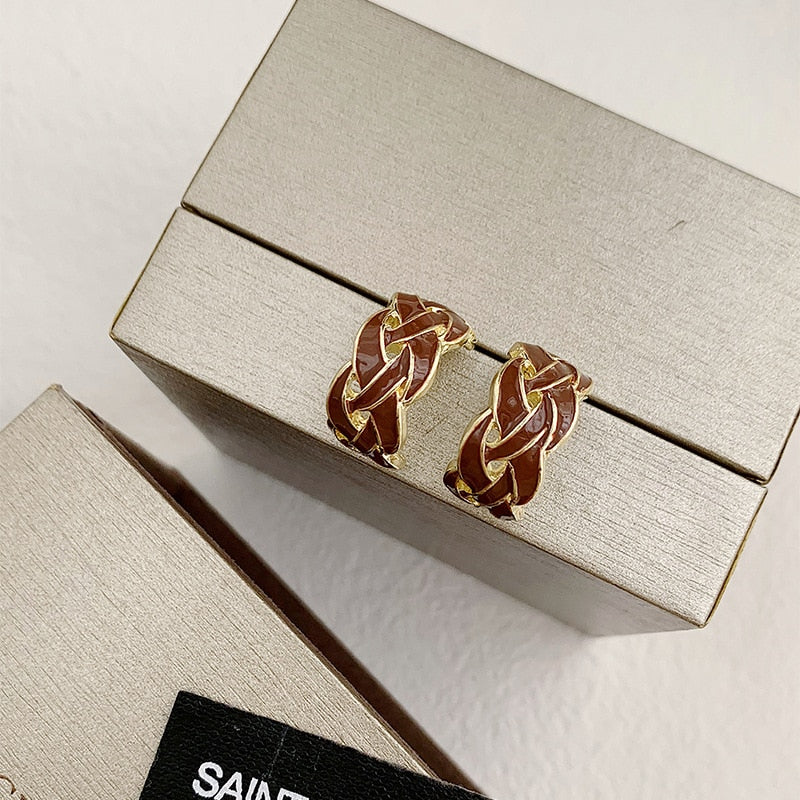 Midi Hoop Clip on Earrings