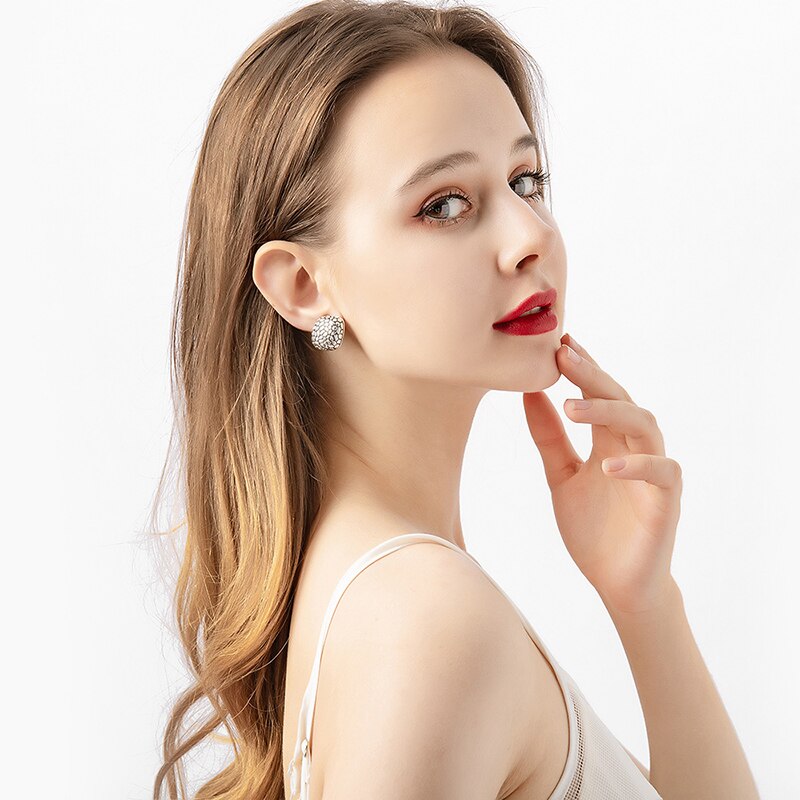 Geometric Square Clip on Earrings