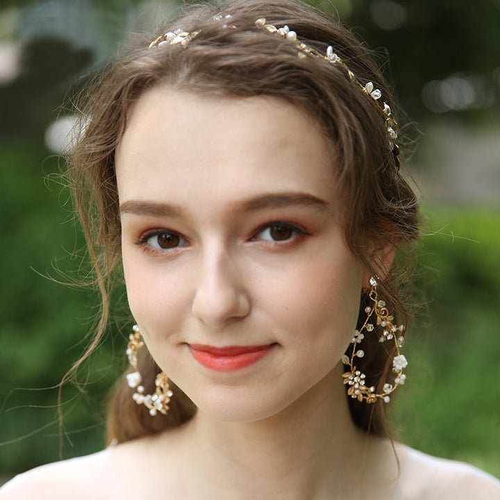 Handmade Bridal Crystal Headband