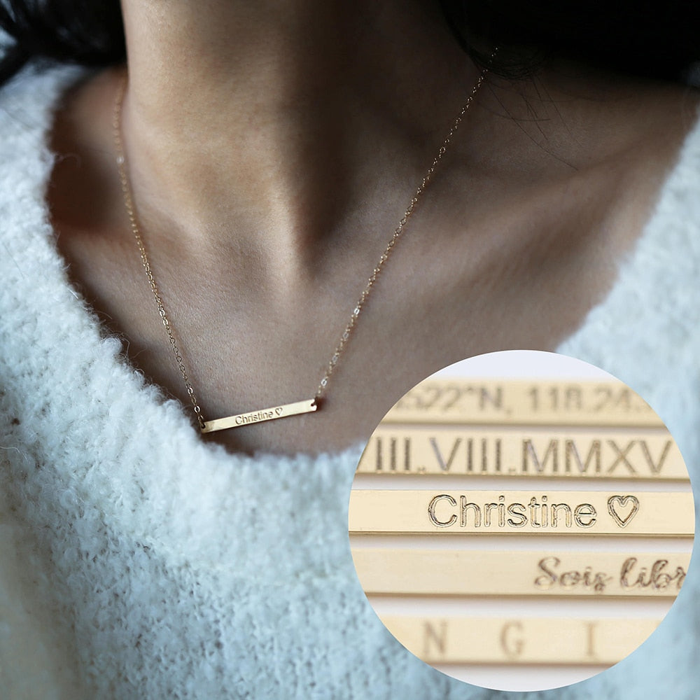 14k Gold Handmade Name Necklace