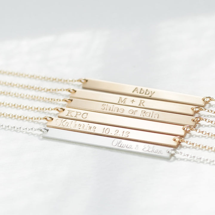 14k Gold Handmade Name Necklace