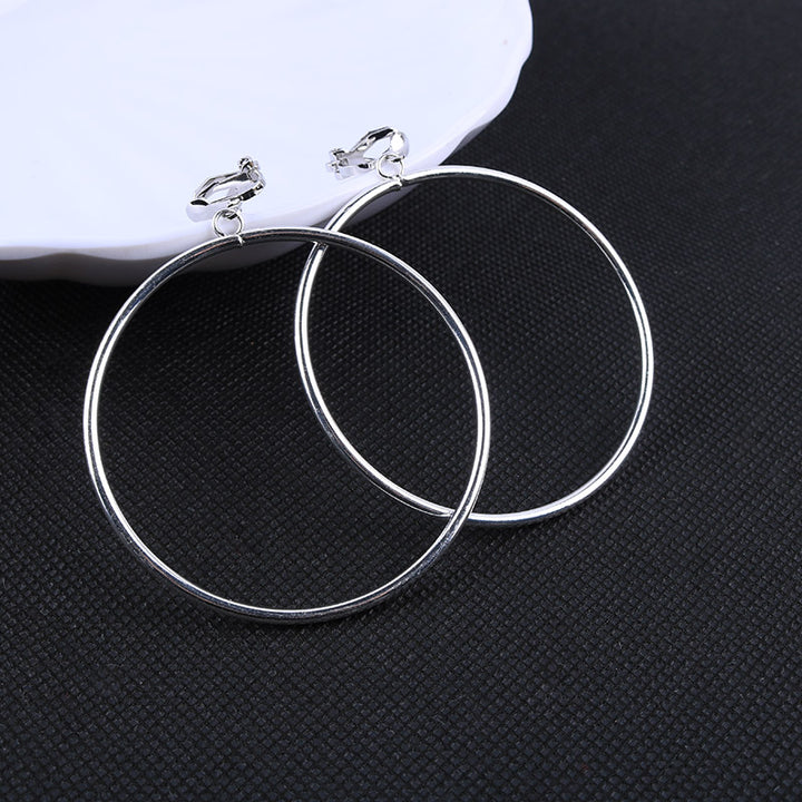 Classic Hoop Clip on Earrings